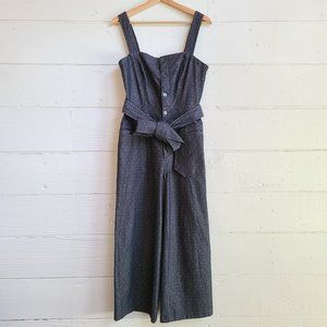 Rachel Roy Byrde Wide-leg Denim Jumpsuit